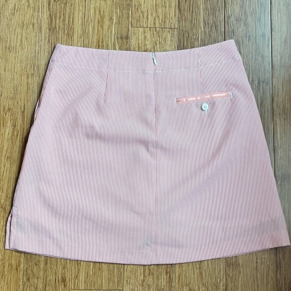 Lady Hagen Essential Seersucker Orange Striped, Purple Skort Bundle Size 2. 1265 - Picture 4 of 13